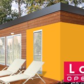 Glampingunterkunft - Lodge Openspace B auf Centro Vacanze Pra`delle Torri